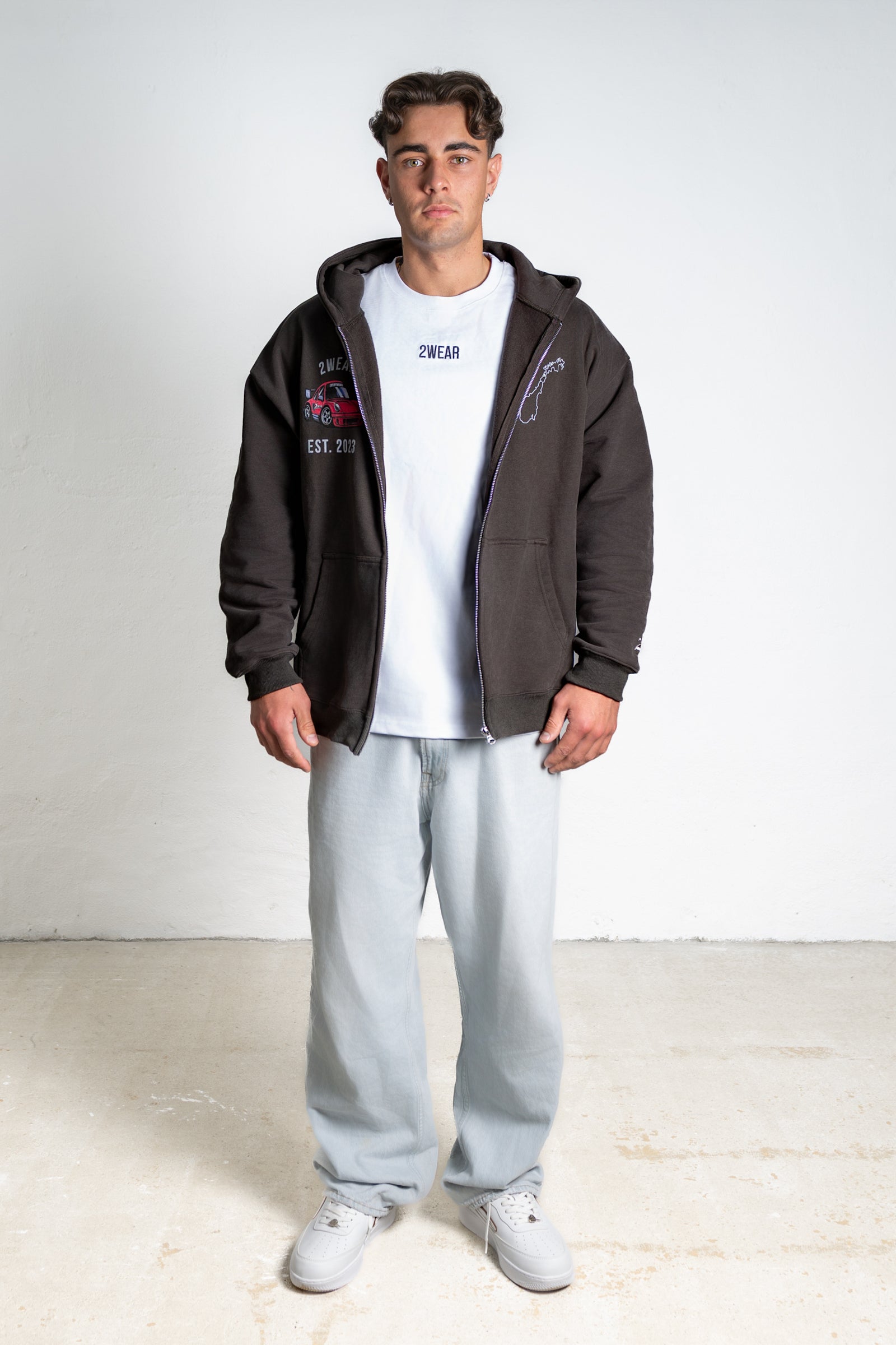 Shade Split Zip Hoodie – 2WEAR