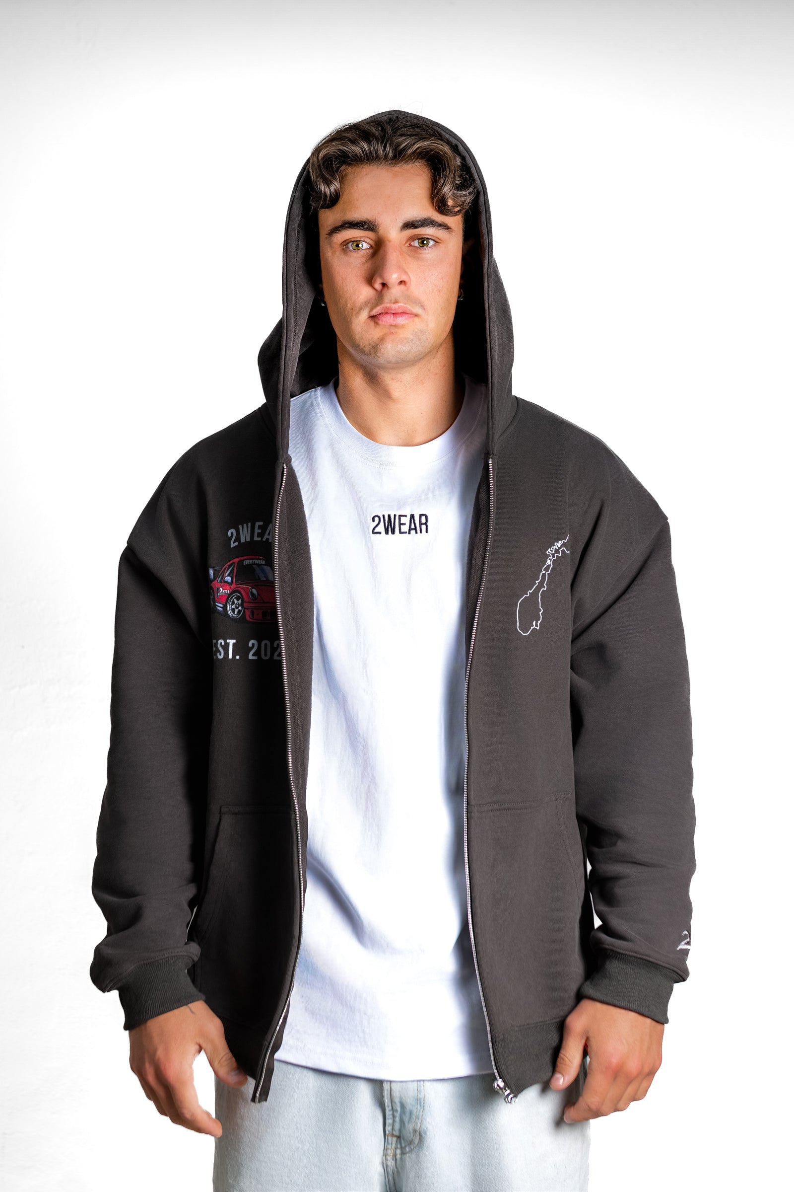 Shade Split Zip Hoodie – 2WEAR