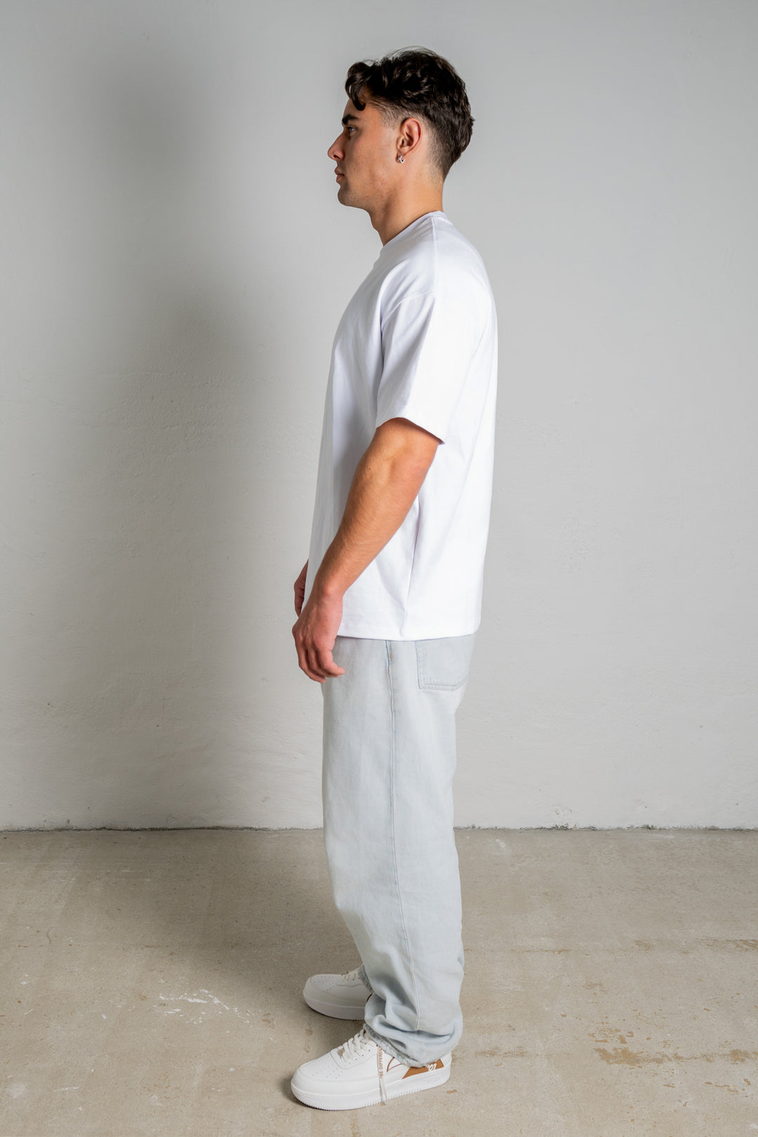 White Base S/S Tee
