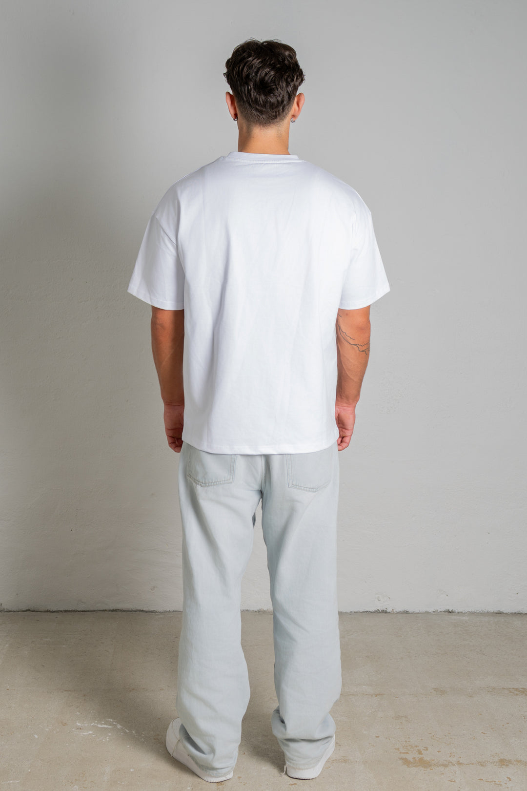 White Base S/S Tee