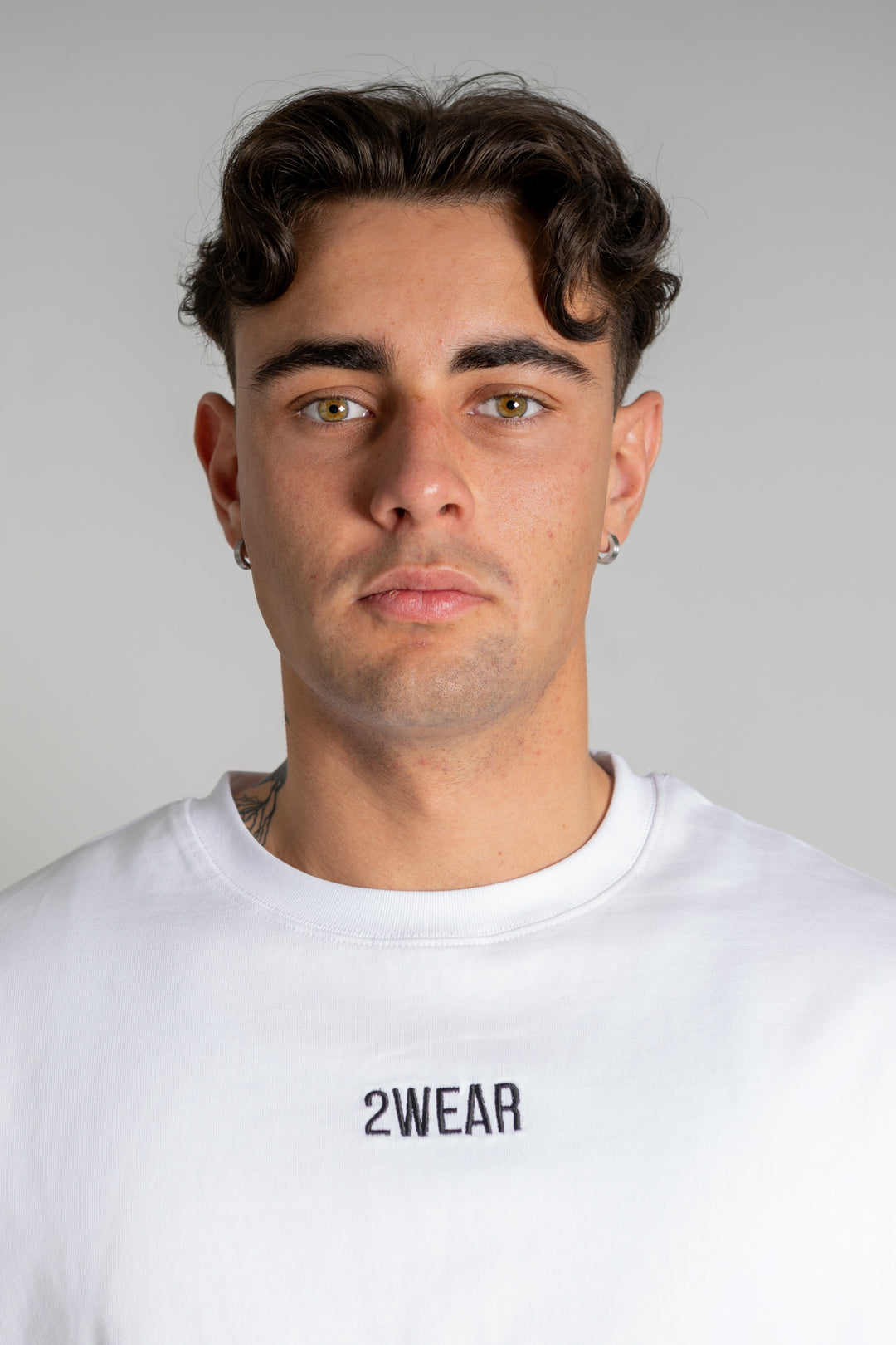 White Base S/S Tee