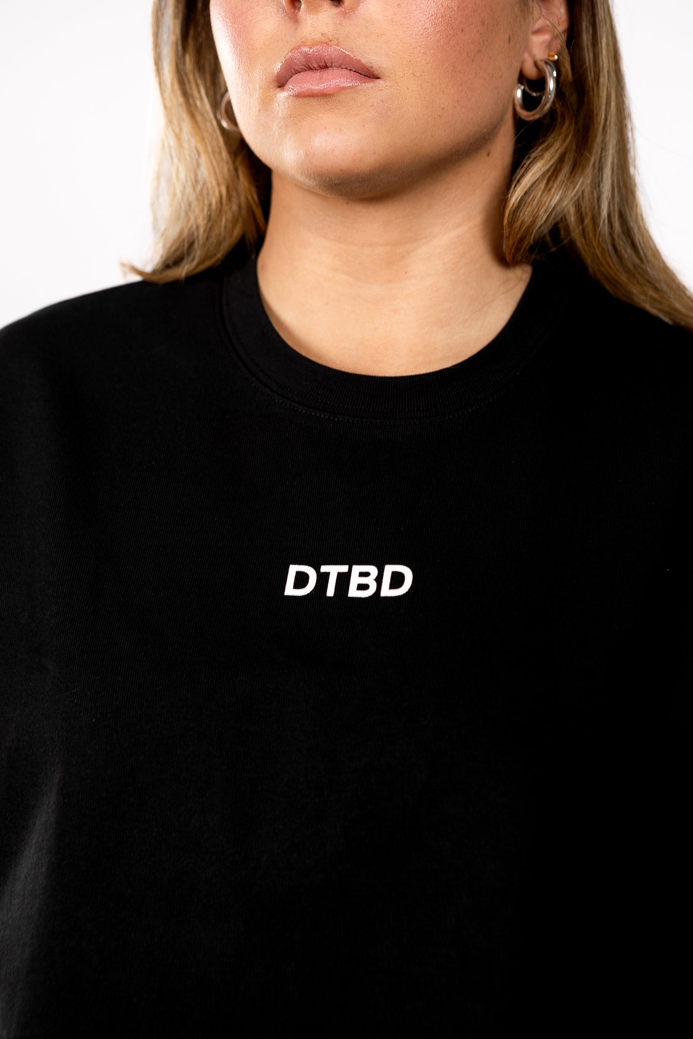 DTBD Stamp Rib Cropped Tee